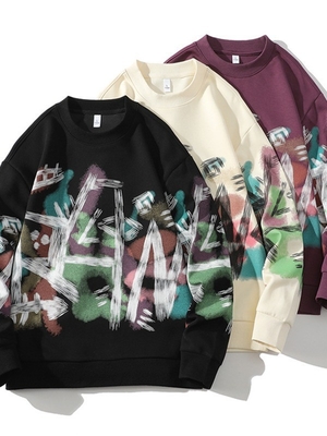 comprar Roupas para Homens Custom Grande Impressão Sublimação Suéter Anti-Rugas online manufacture