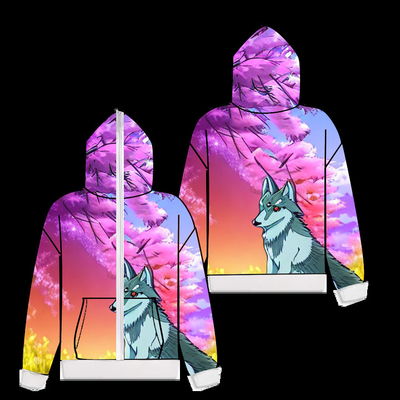 comprar Multi Style Digital 3D Sublimação Zip Up Hoodie Tudo sobre Impressão sob demanda Leve online manufacture
