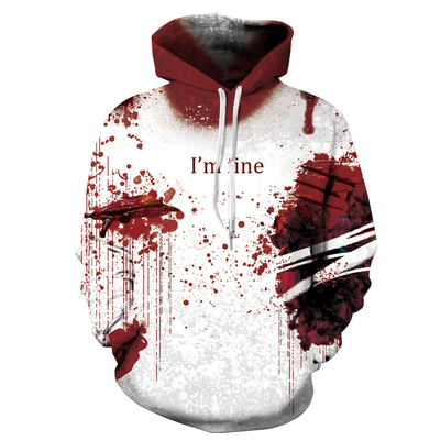 comprar Lavável em máquina Impressão por sublimação 3D Hoodie em branco Pullover de lã Multicolor online manufacture