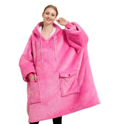comprar Cor sólida Companhia de Sherpa de grande porte Companhia de Capuz Extra Longa Casual online manufacture