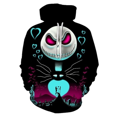 comprar Halloween Skull Jack Impresso em 3D Impresso Hoodie Comodo online manufacture