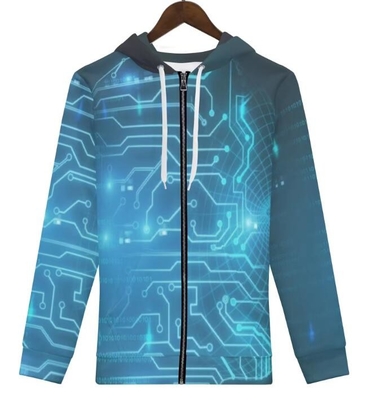 comprar Capuz gráfico de tamanho grande 100% algodão lavado com ácido vintage zip up capuz online manufacture