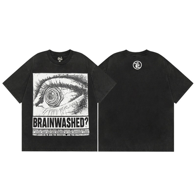 comprar Camiseta gráfica masculina Unisex Cotton T-Shirt de tamanho grande Manga curta Camiseta casual vintage Street Tops online manufacture