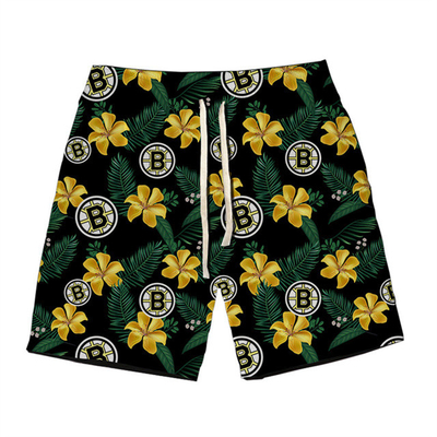 comprar Calças de praia de verão logotipo personalizado calções casual masculino de verão calças curtas de camisa dupla camuflagem calças de banho magras calças de praia online manufacture