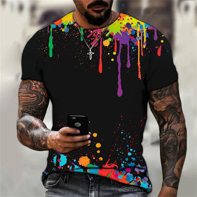 Camisa de Homem de Grande Tamanho Camisa de Sublimação
