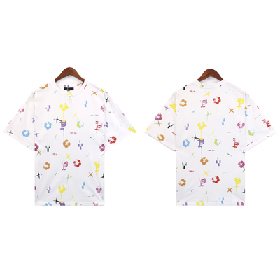 OEM ODM Vestuário Sublimação camisas de poliéster marca personalizada de tamanho grande