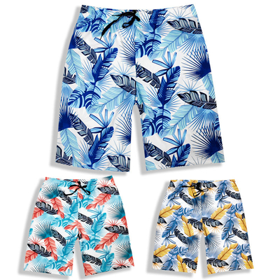 Calças de banho personalizadas, secas e rápidas, calças de praia, meninos, XXS-XXL