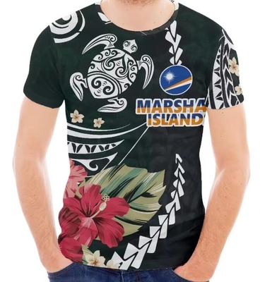 Camisetas Unisex Slim Fit Sublimação Impressas Para Homens Camisetas de Manga Curta