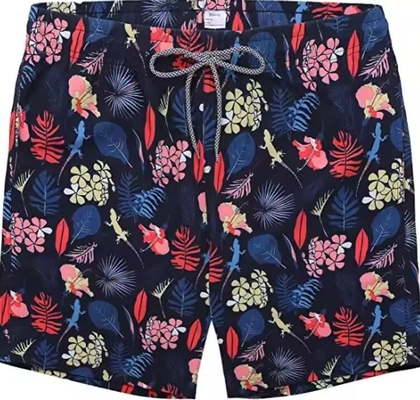 Roupas de banho de verão para homens, surf, calções de natação, respiráveis, secas rápidas
